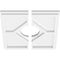 Ekena Millwork Embry Architectural Grde PVC Contemporary Ceiling Medallion, Two Piece, 10"OD x 3"ID x 3 1/2"C x 1"P CMP10EY2-03000 - alternate 3